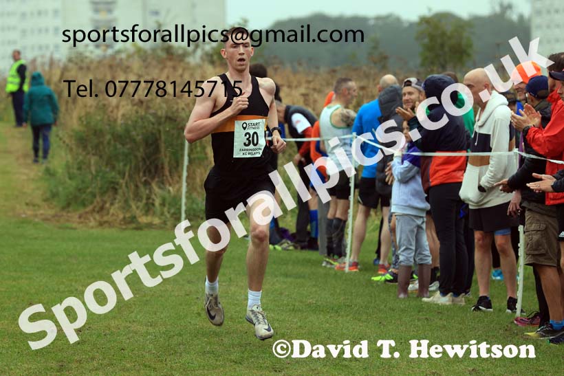 Senior Men and Veterans Relay, 2024 Sunderland XC Relays.  Photo: David T. Hewitson/Sports for All Pics